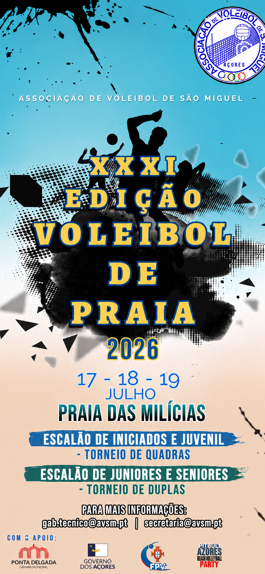 XXXI TORNEIO VOLEIBOL DE PRAIA